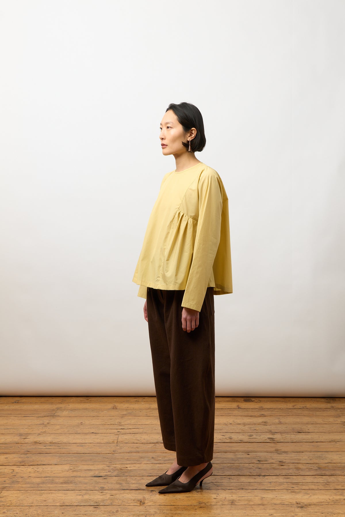 Nora Blouse, Japanese Striped Cotton