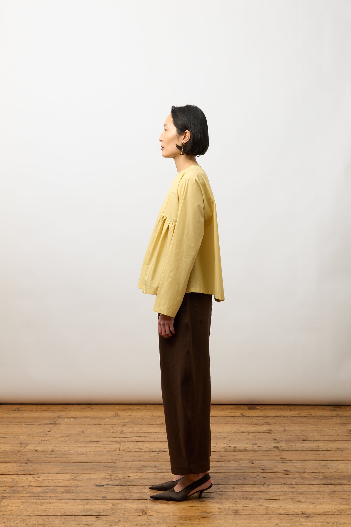 Nora Blouse, Japanese Striped Cotton
