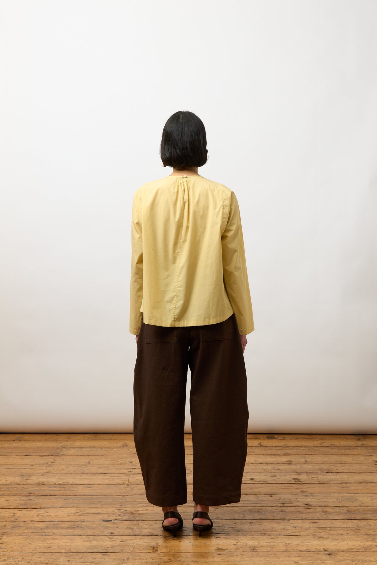 Nora Blouse, Japanese Striped Cotton