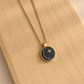 Crescent Moon Necklace with Star