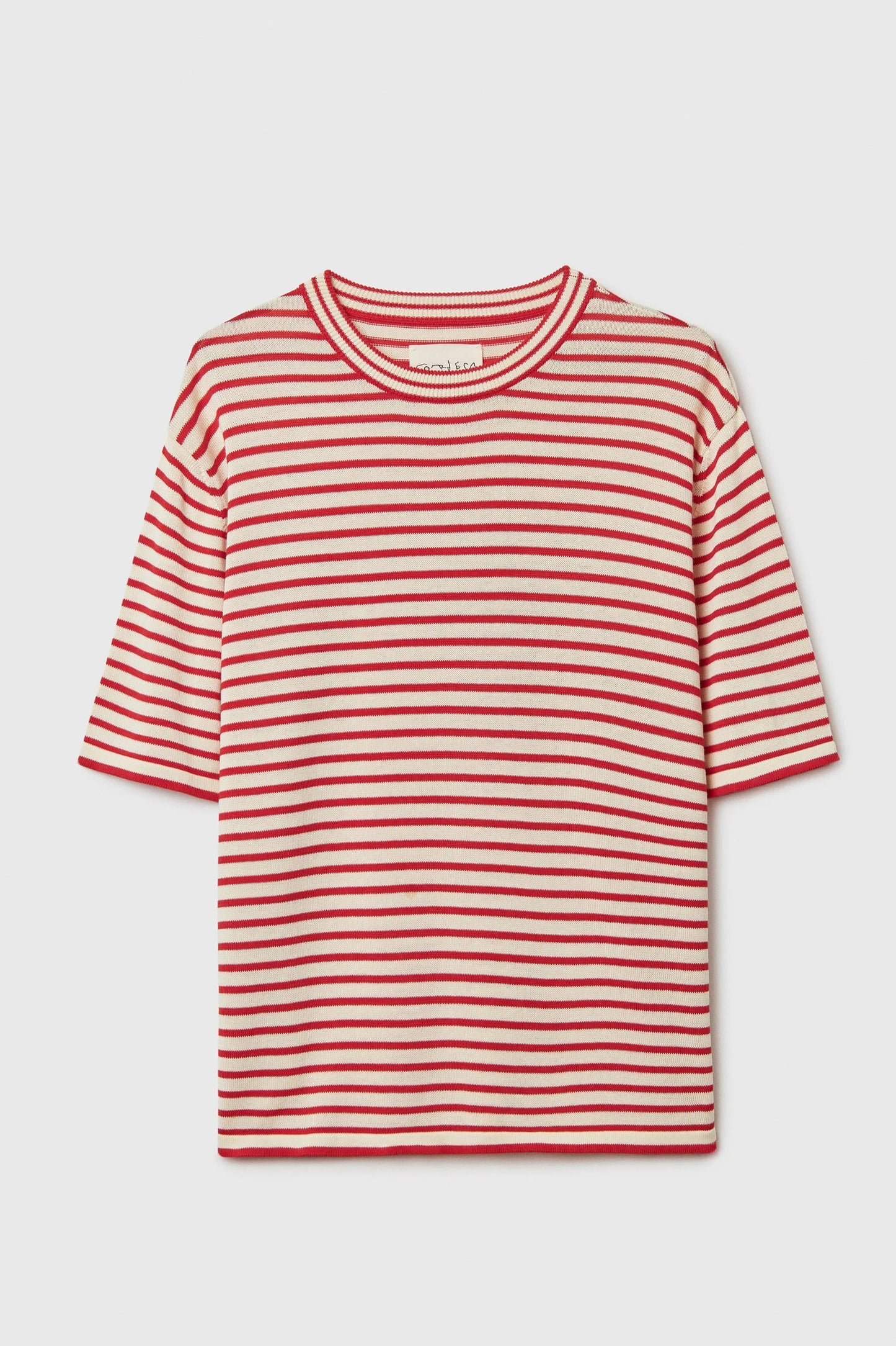 Organic Cotton Oversized Striped T-Shirt