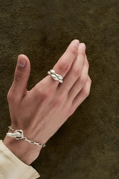 Owen Ring Thin Silver