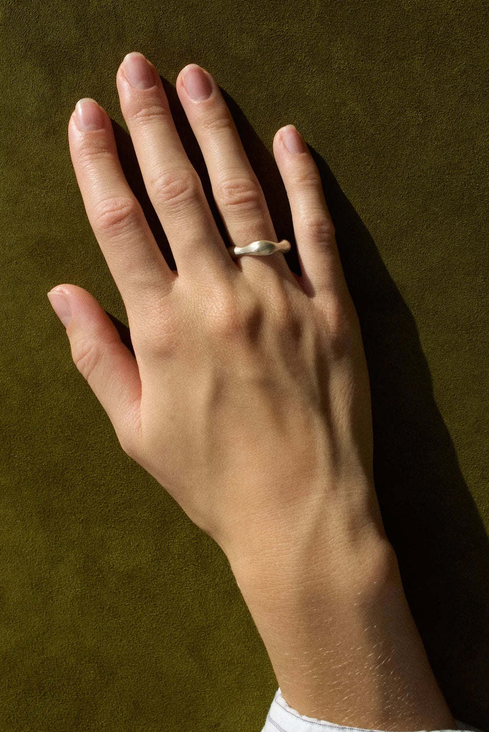 Owen Ring Thin Silver