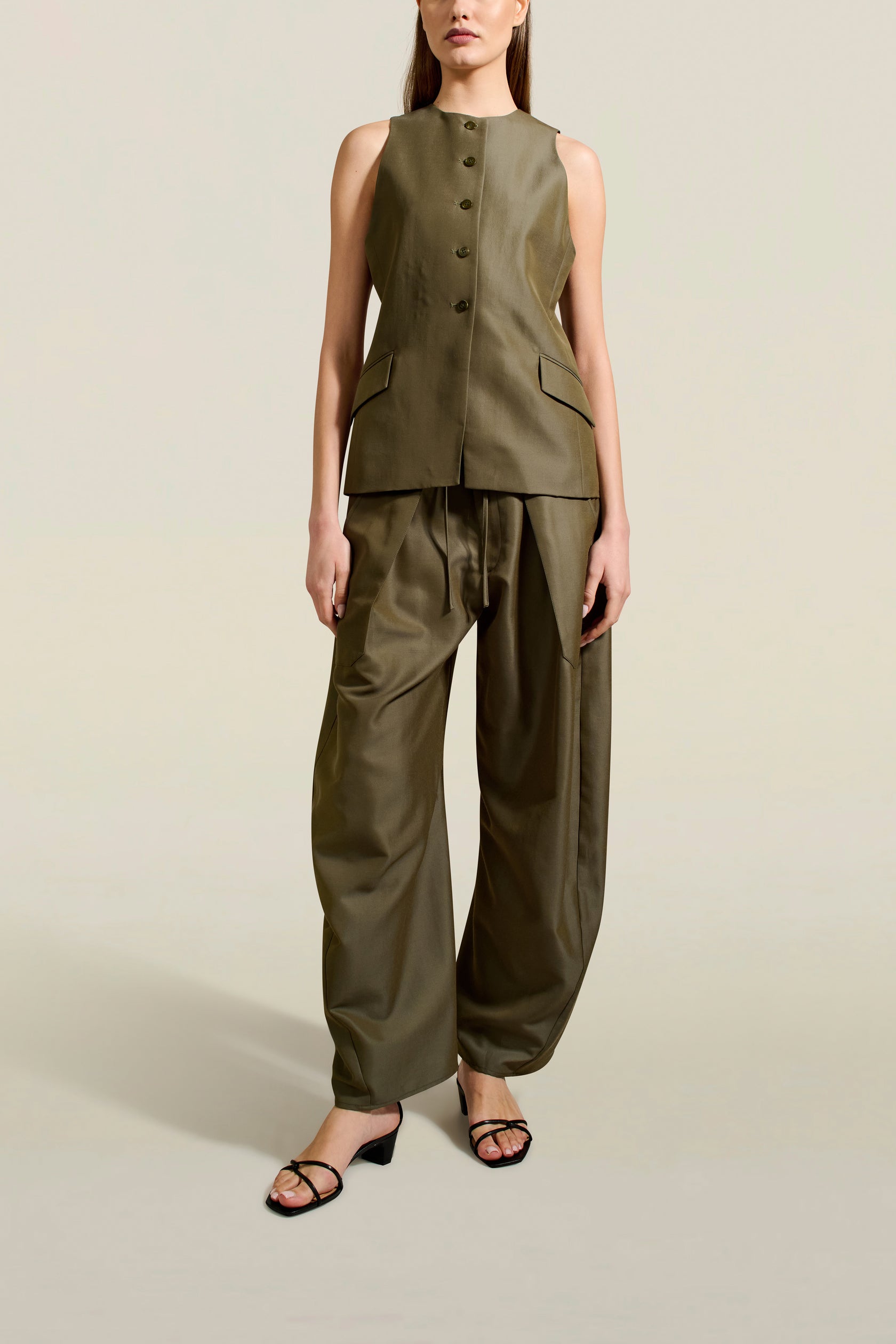 Ira Suit Vest, Olive SOTE | Spirit of the Earth Ira Suit Vest, Olive SOTE | Spirit of the Earth