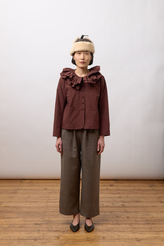Typewriter Cotton Rowan Jacket, Japanese Stripe