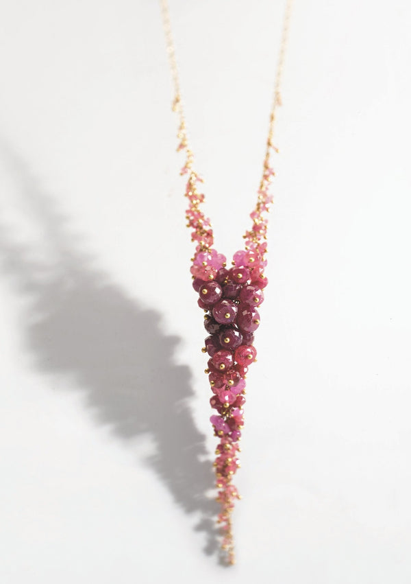 18K & 22K Gold 34" with Rubies