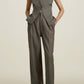 Houghton Pleated Trouser, Sage
