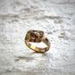 Champagne + Grey Diamond Rock Ring