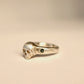 Sapphire Skull Ring