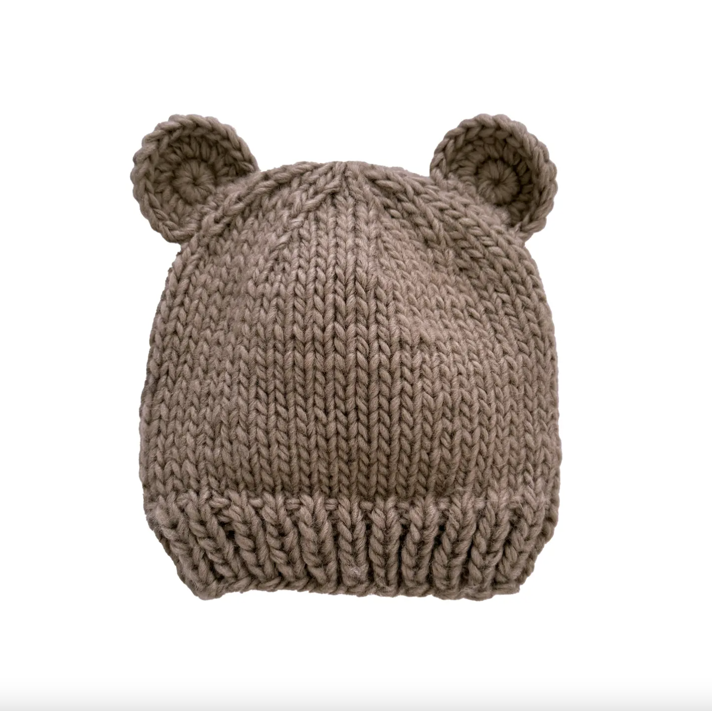 Kid's Bear Hat, Tan