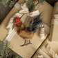 Fur Rooster Ornament