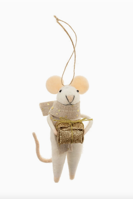 Generous Georgina Mouse Ornament