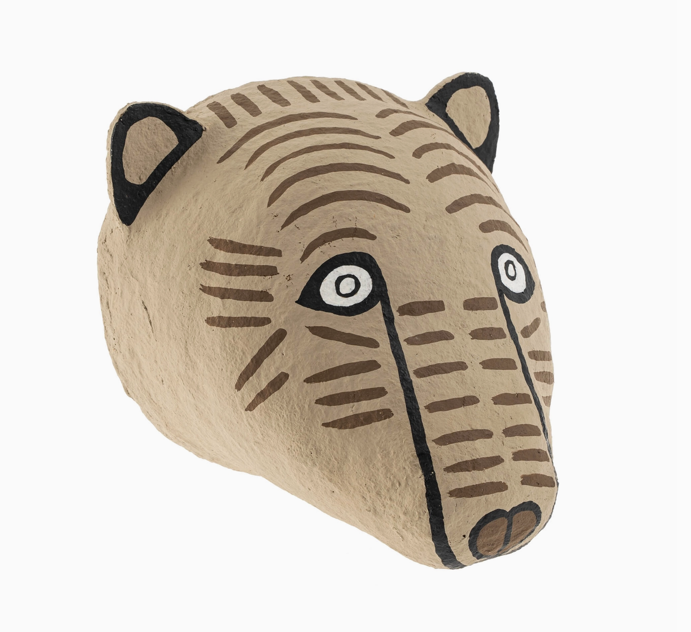 Bear, Cotton Mache Wall Trophy