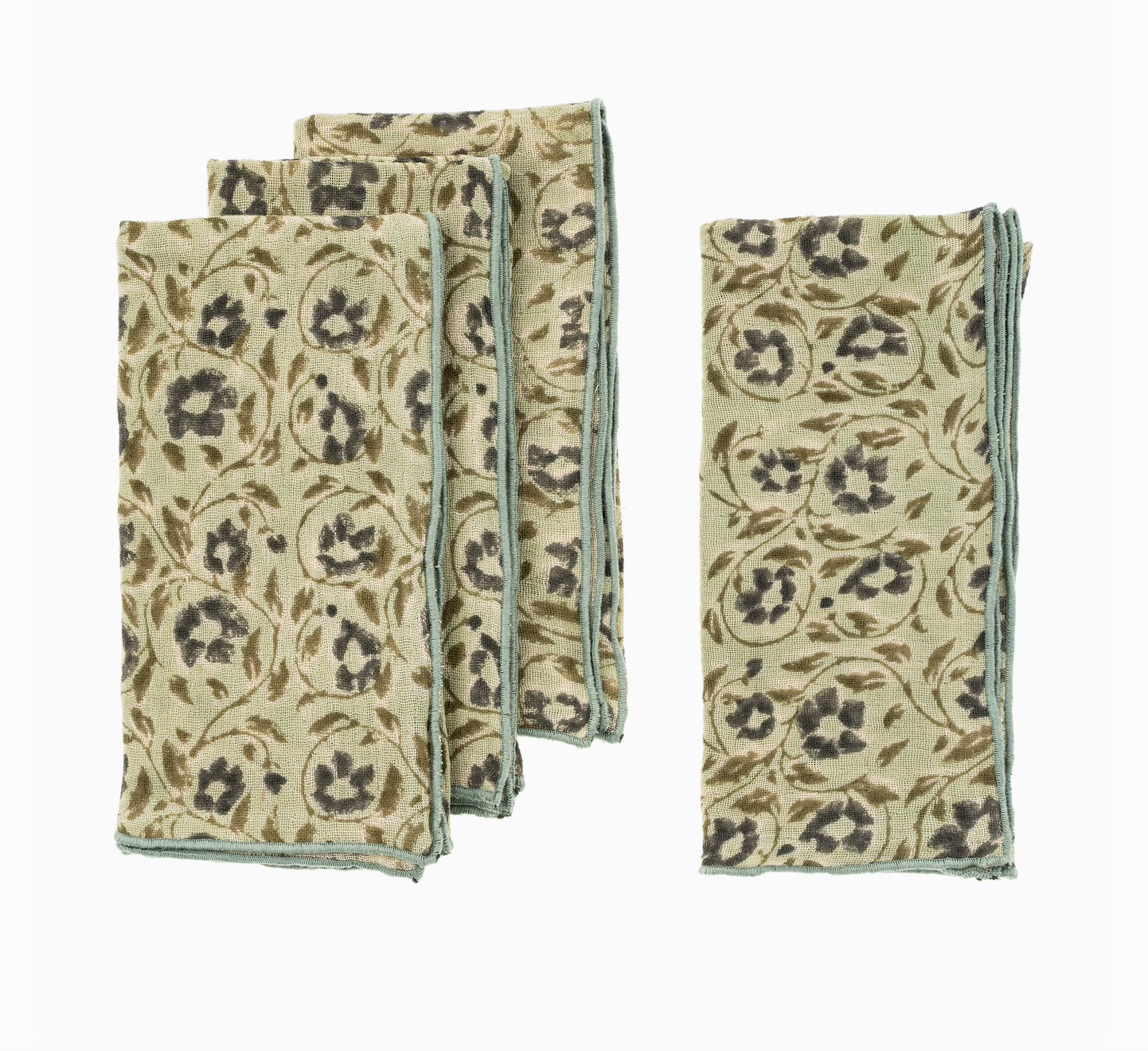 Anika Block Print Napkin Set of 4