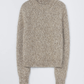 Chunky Sweater, Beige Melange