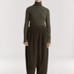 Corduroy Wide Pants, Dark Forest