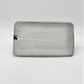 Small Rectangle Plate, White