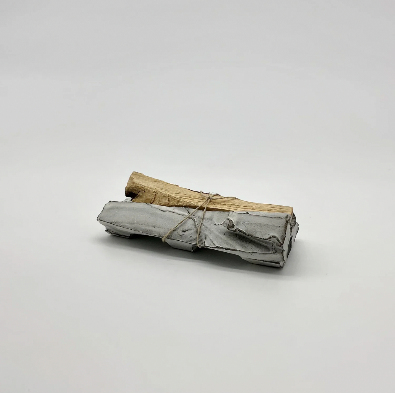 Palo Santo Burner, White