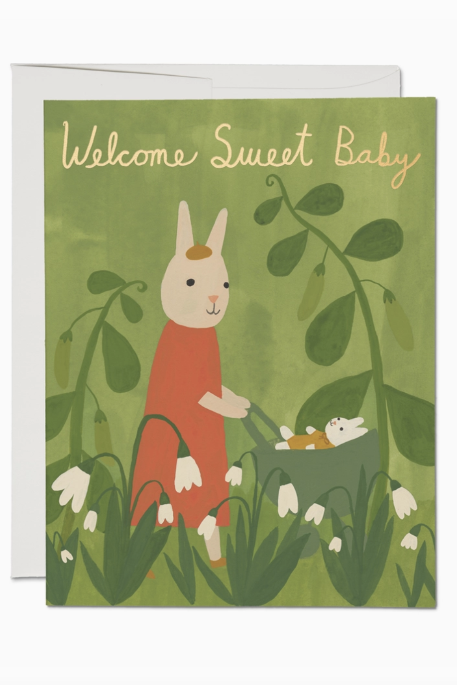 Sweet Bunny Baby card