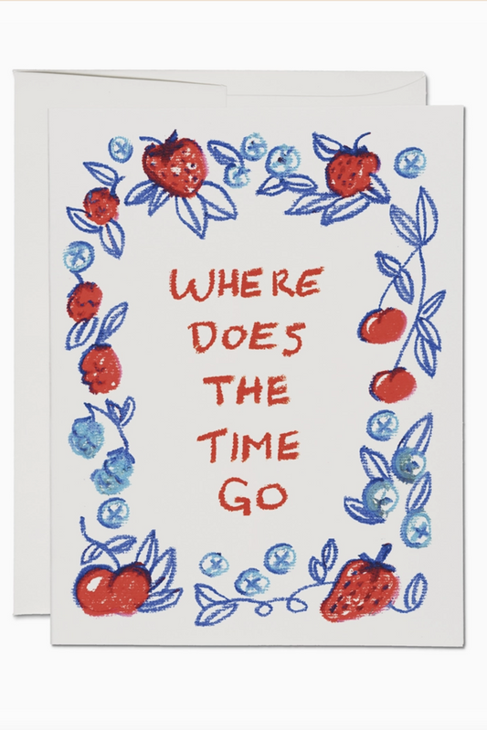 Berry Time Friendship card