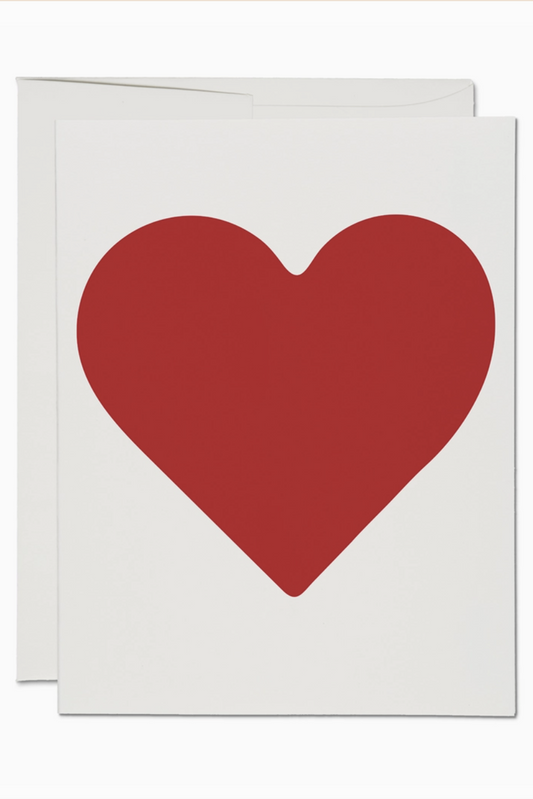 Huge Heart Love card