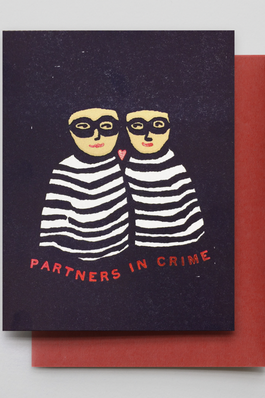 Partners in Crime Card, Foil