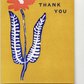 Thank You Flower Stem Card