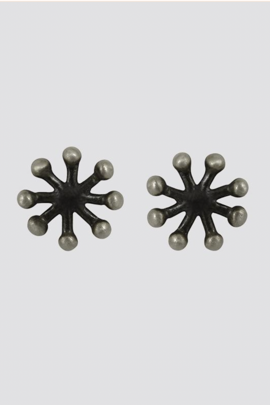 Atomic Stud Earrings, SS
