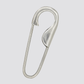 Handmade Silver Sweater Pin 4