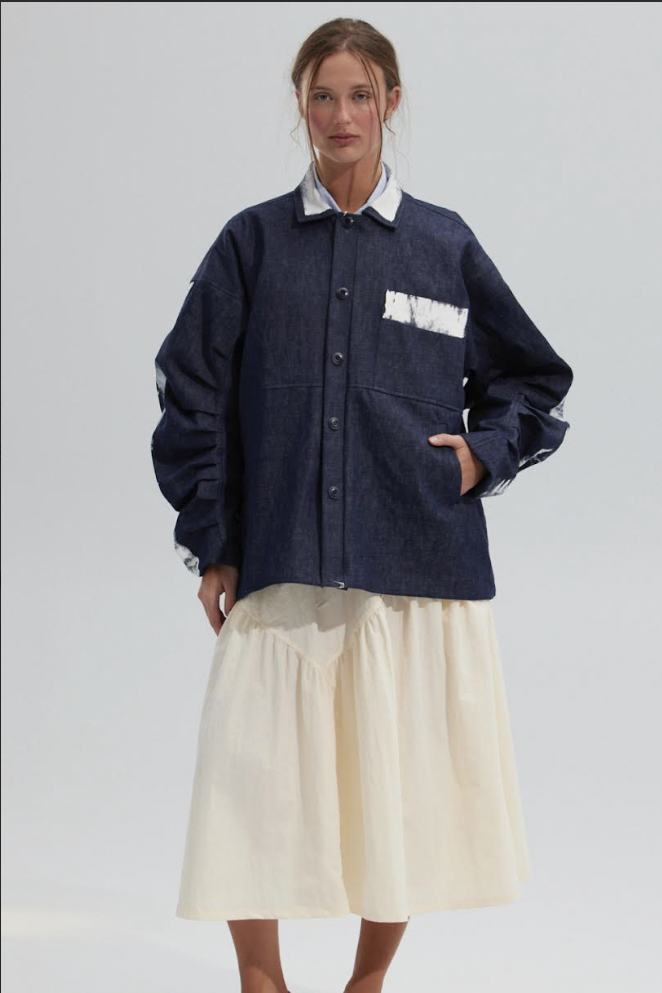 Agor Jacket, Indigo Denim