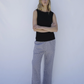 Patti Pant, Navy Gingham