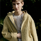 Jacquard Zip Up Hoody, Celery