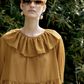 Delilah Frill Top, Mustard