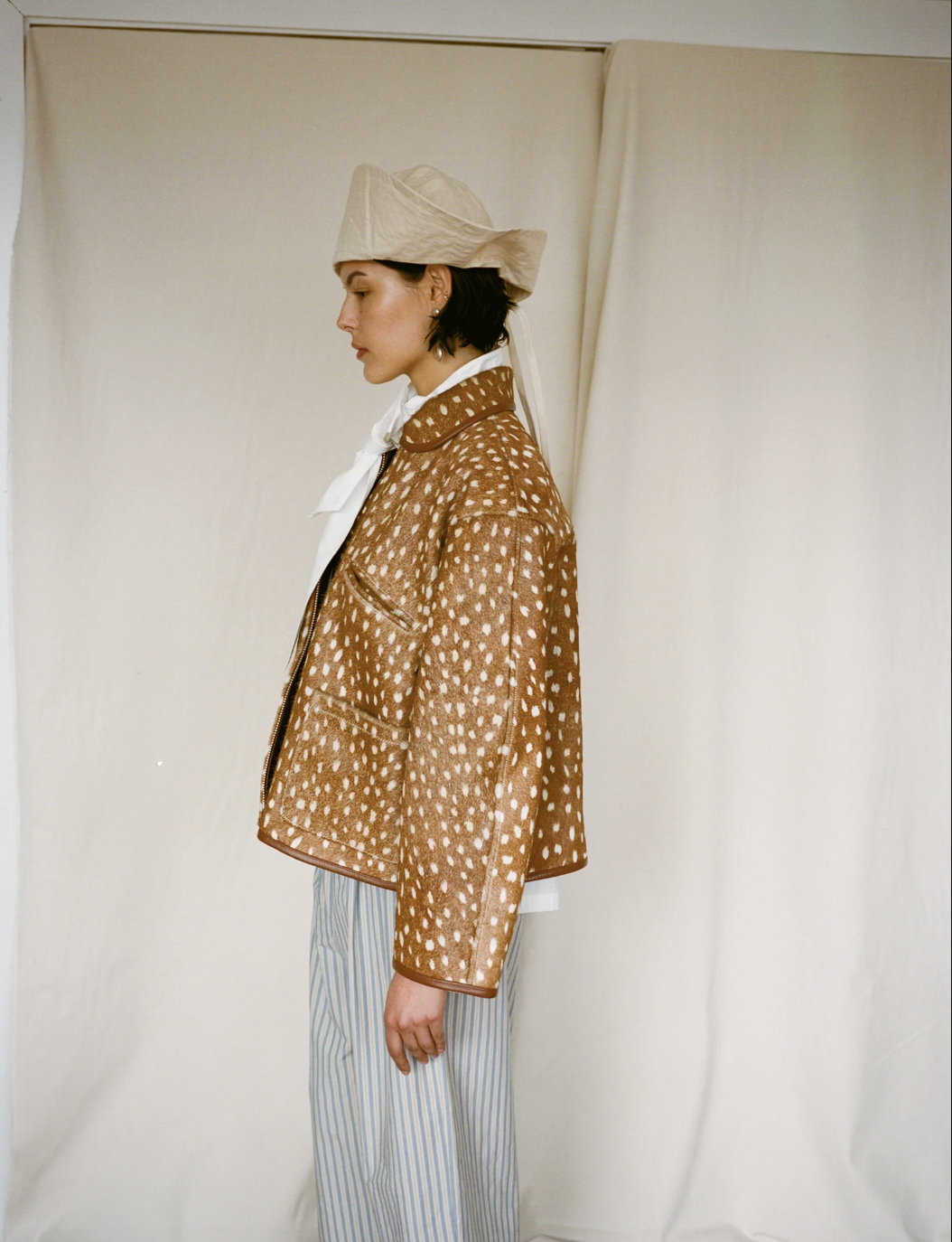 Deer Print Flying Jacket