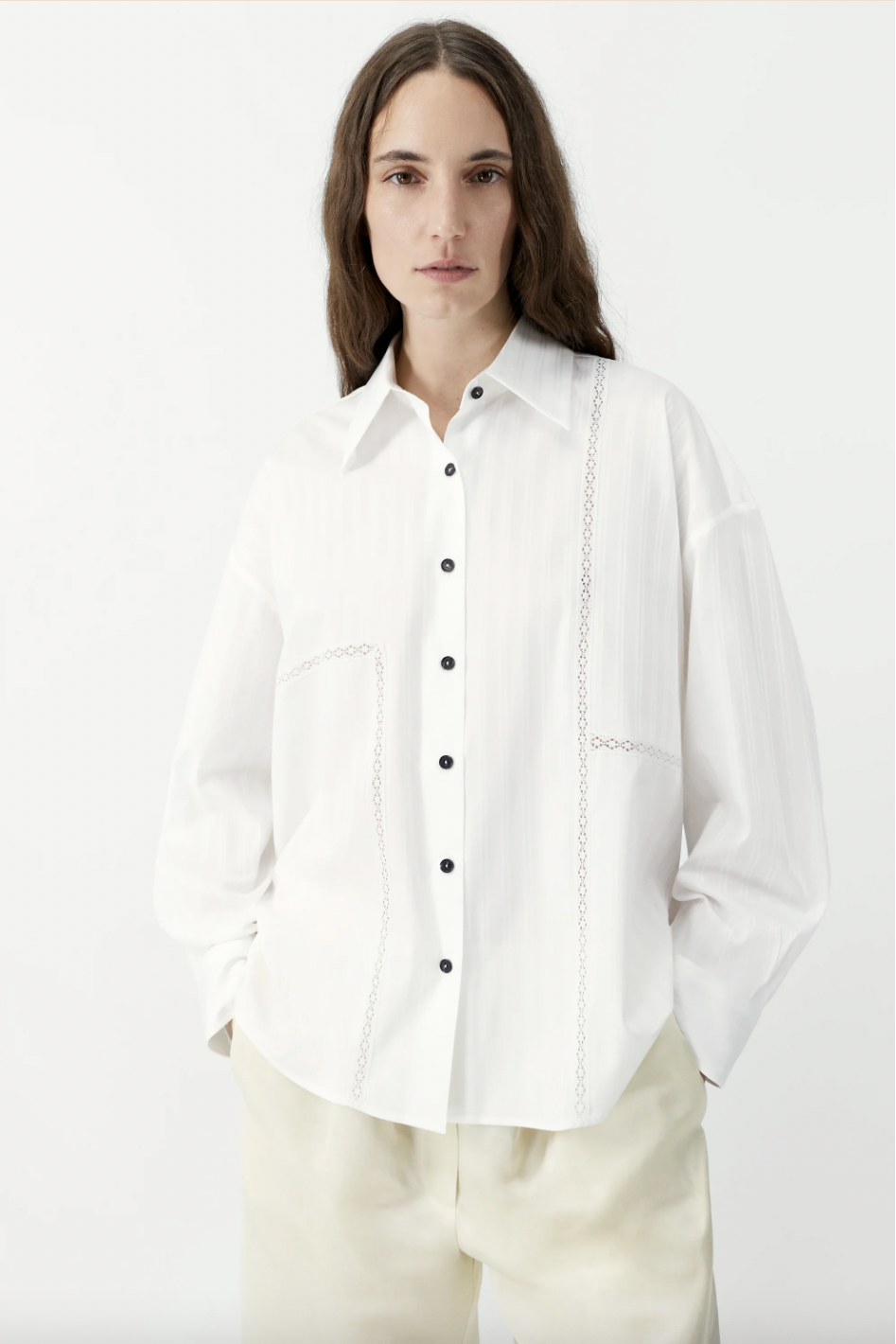 Oversized Lace Shirt