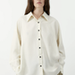Oversized Pencil Striped Shirt,