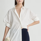 Isolde Button Down, Cream