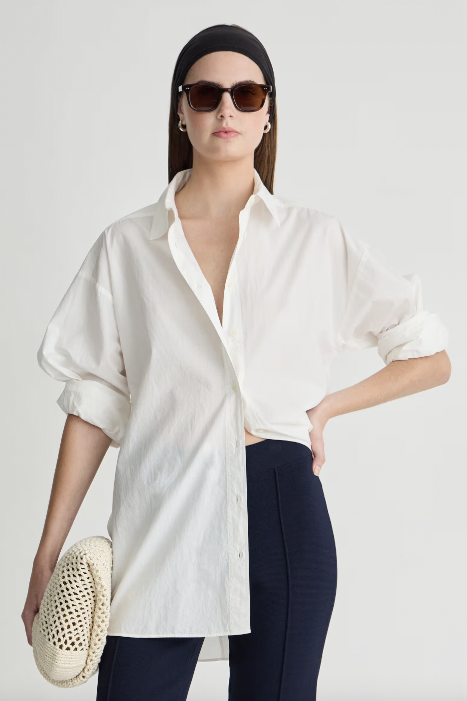 Isolde Button Down, Cream
