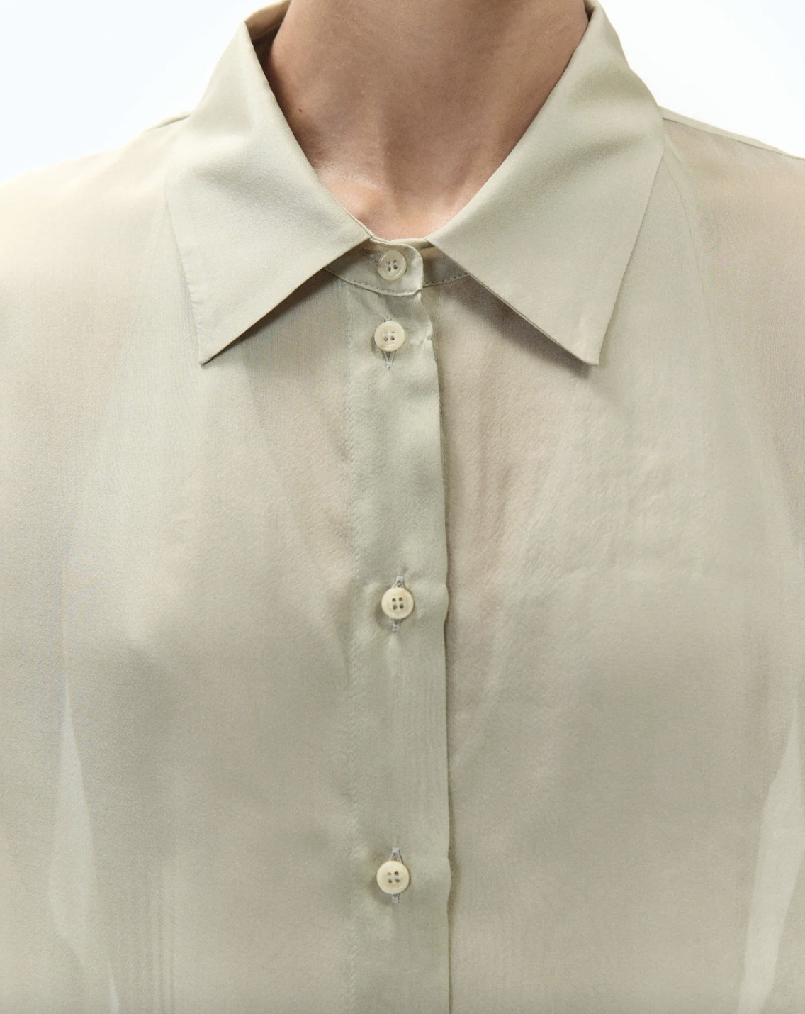 CAMICIA CHIFFON CROPPED