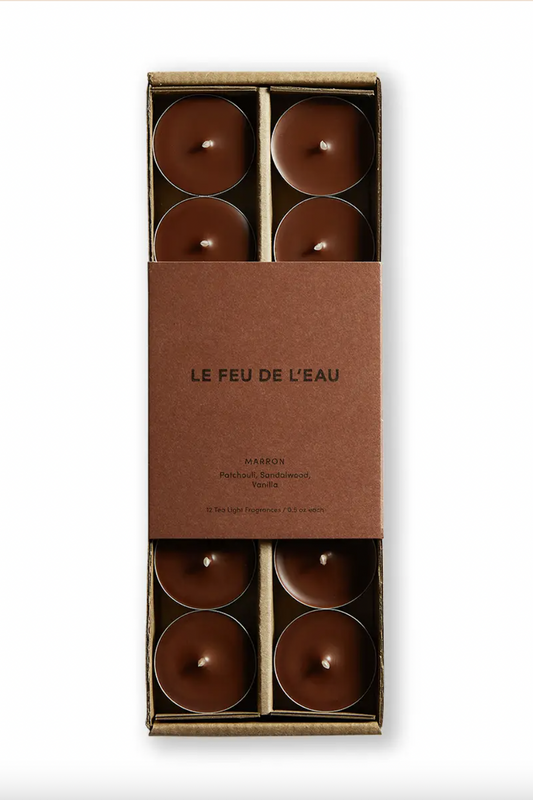 Marron - Tea Lights