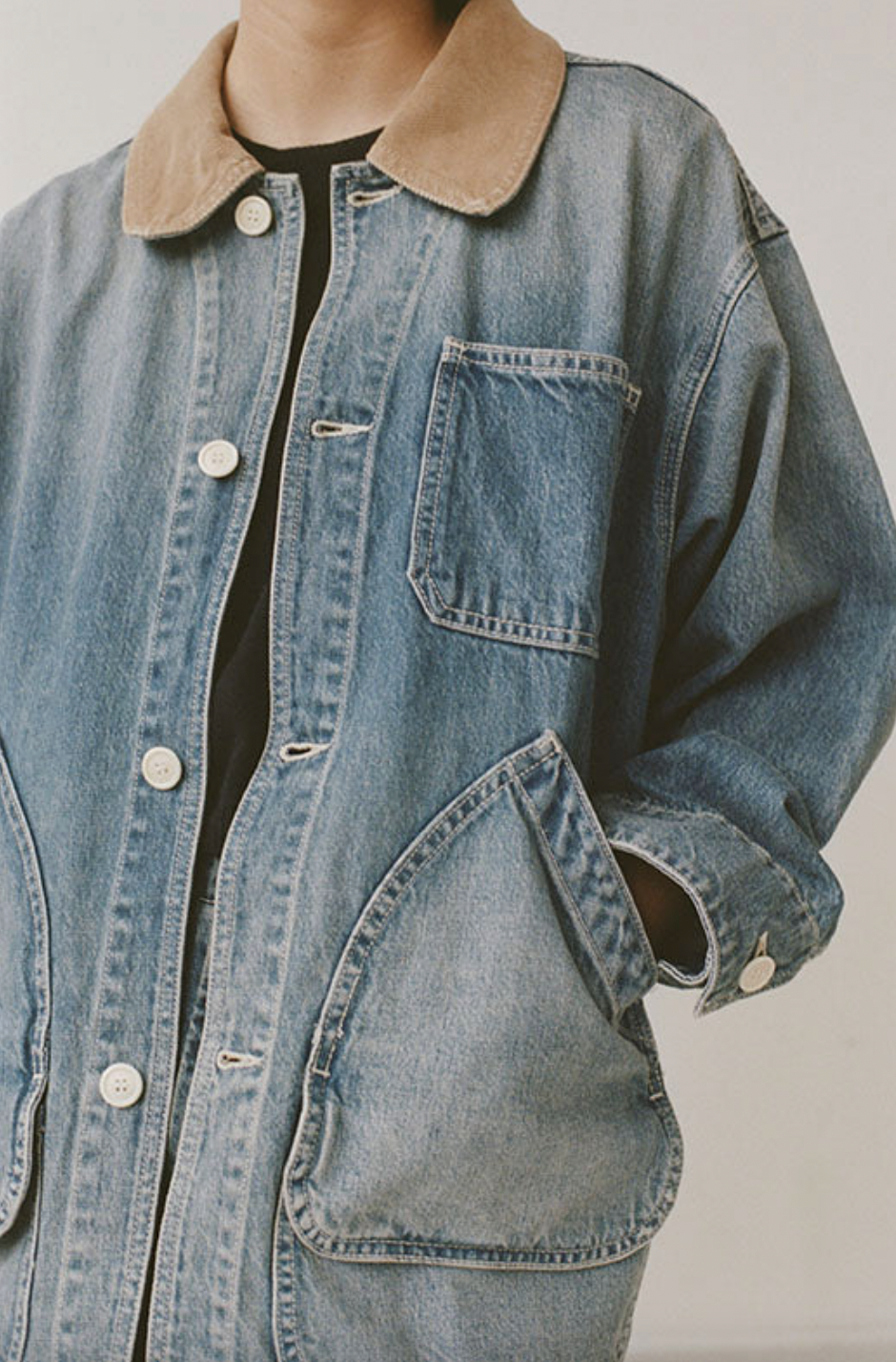 Painter Coat Denim, Vintage Indigo