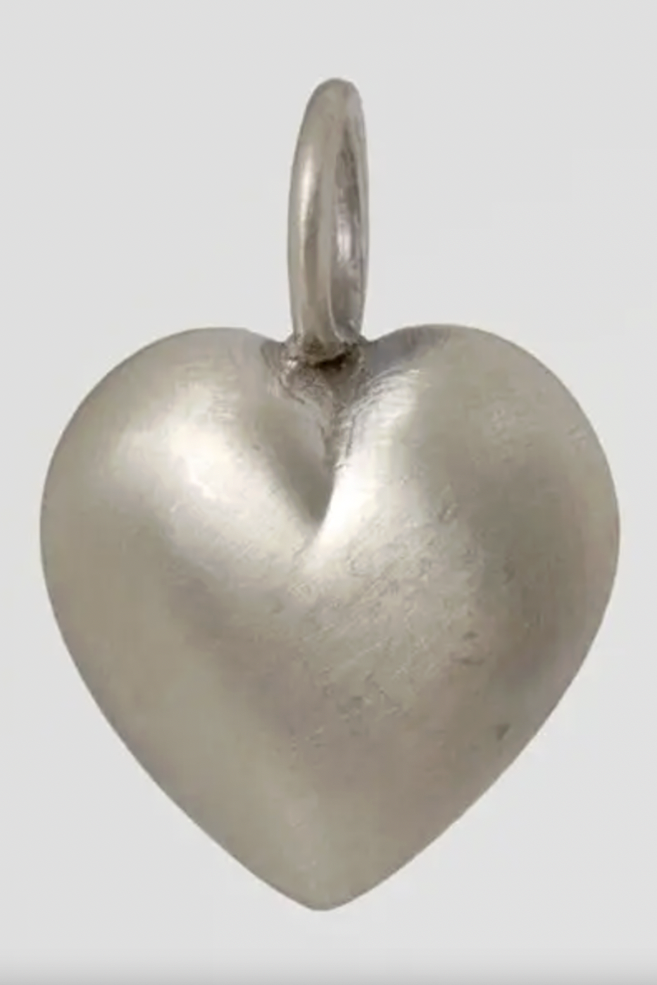 Large Puffy Heart Charm