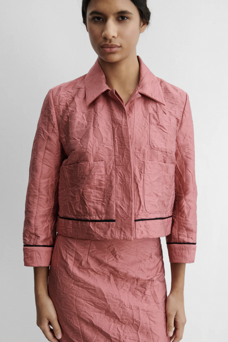 Davison Jacket, Dark Pink