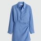 Alexia Wrap Mini, Marina Blue