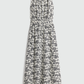 Textured Bali Tank Dress, Tropical Midnight