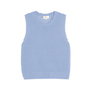 Olympia Cotton Linen Top, Chambray