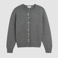 Soleil Cotton Cardigan, Charcoal