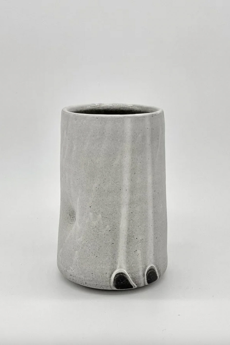 Tall Pinch Cup, White