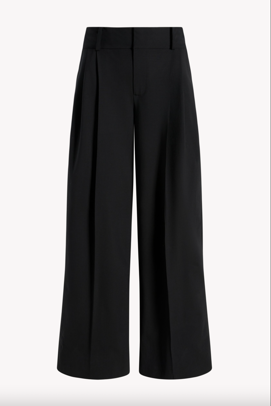 Roxana Low-Rise Trouser, Black