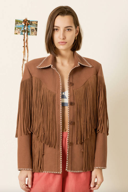 Jude Clove Fringe Jacket